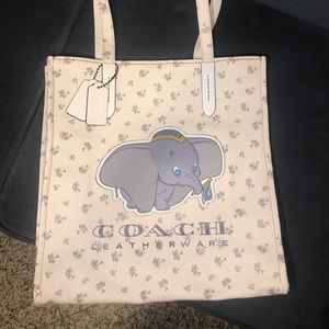 coach x disney dumbo tote